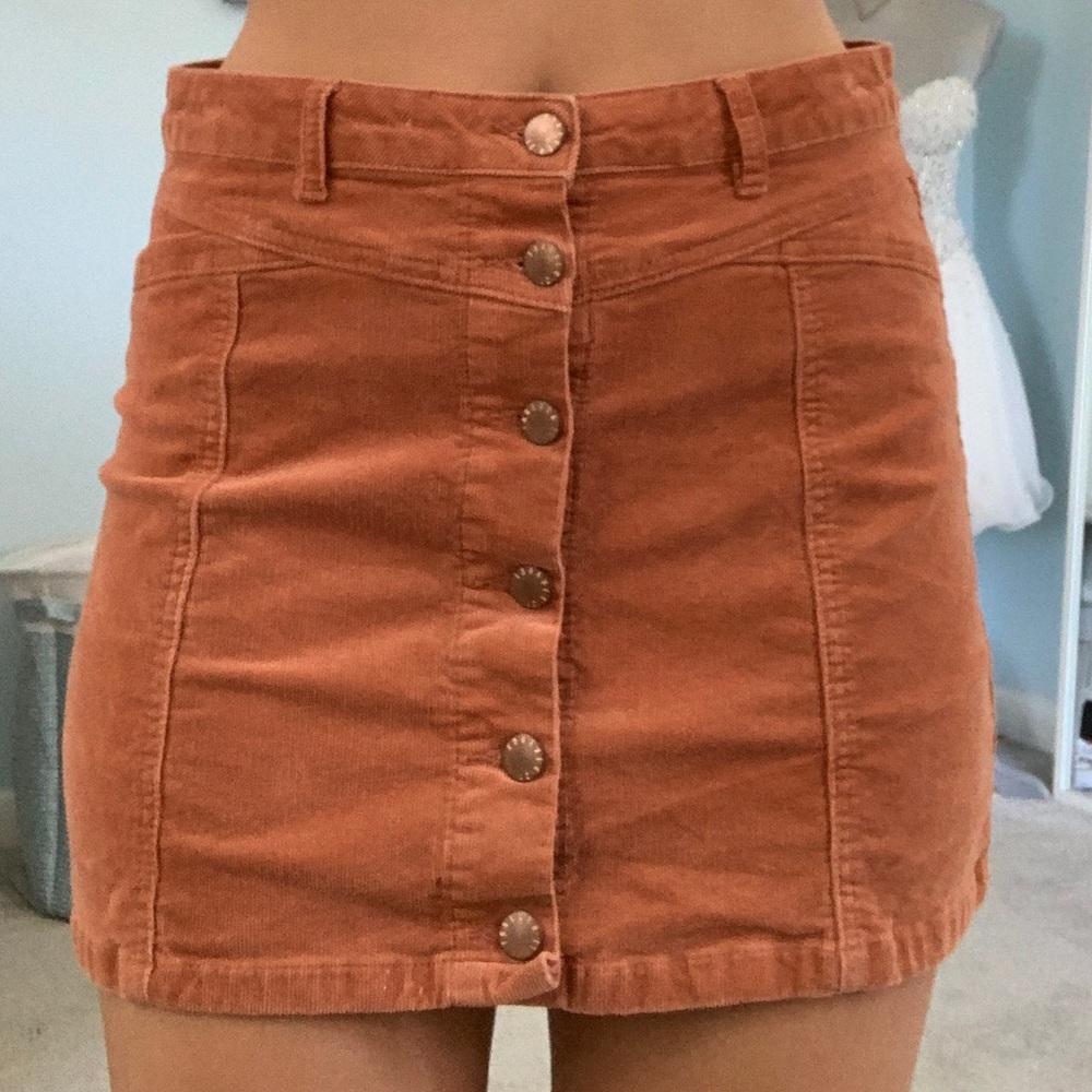Corduroy skirt